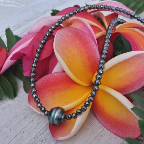 Midnight Tahitian Pearl Necklace