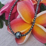 Midnight Tahitian Pearl Necklace