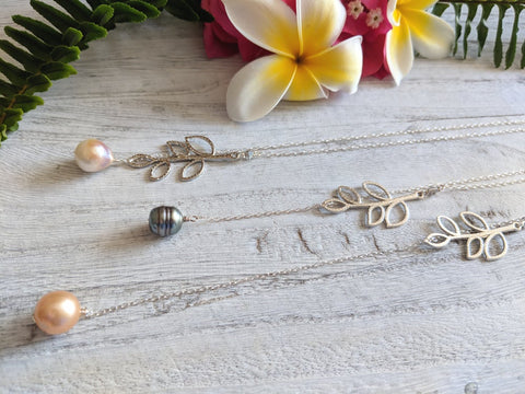 Maile Lariat Necklace