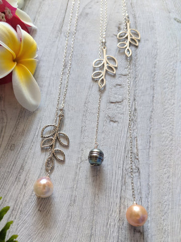 Maile Lariat Necklace