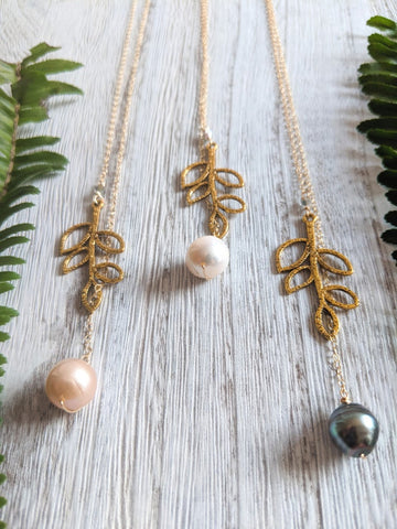 Maile Lariat Necklace