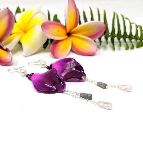 Pitaya Petal Earrings