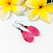 Hawaiian Punch Petal Earrings