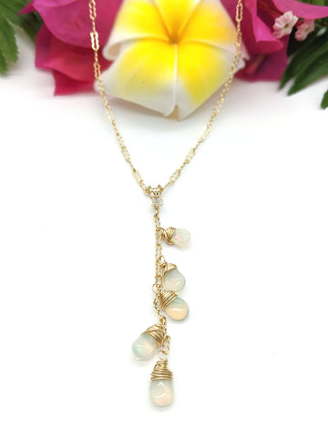 Venus Necklace - Ethiopian Opal