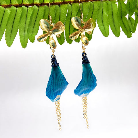 Azure Honi Pua Earrings