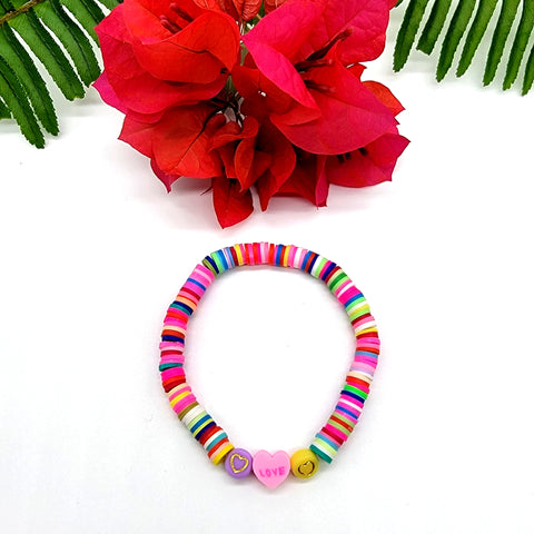 Candy Love Bracelet - Pink