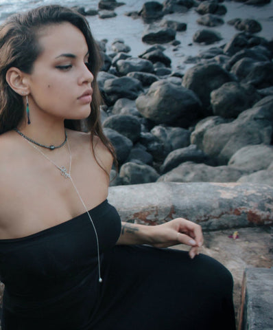 Maile Lariat Necklace