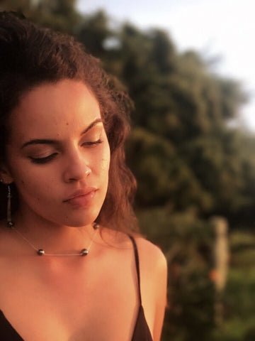 Nahenahe Necklace - Tahitian Pearls