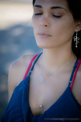 Maile Lariat Necklace